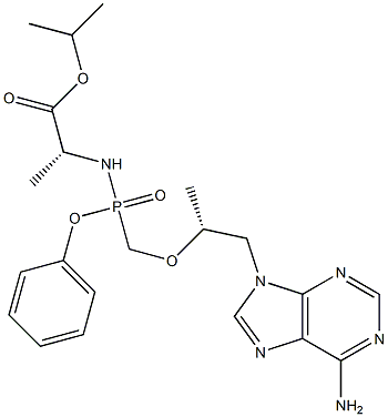 sopropyl ((S)-((((R)-1-(6-amino-9H-purin-9-yl)propan-2-yl)oxy)methyl)(phenoxy)phosphoryl)-D-alaninate